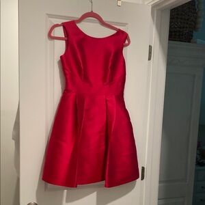 Kate Spade Red Fit and Flare Mini Dress